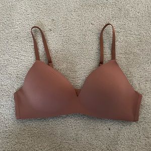Ambrielle Wireless/Wire Free Bra with Lift in Nutmeg Spice